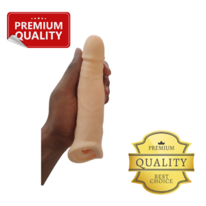 White Silicone Reusable Condom