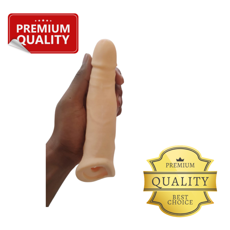 White Silicone Reusable Condom