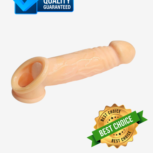 white reusable Silicon Condom